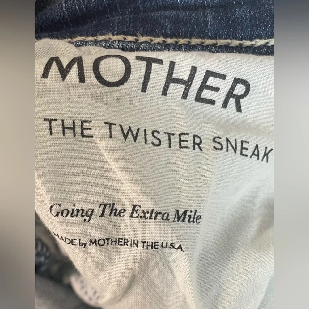 MOTHER The Twister Sneak Flare Jeans, Blue, Women’s 28